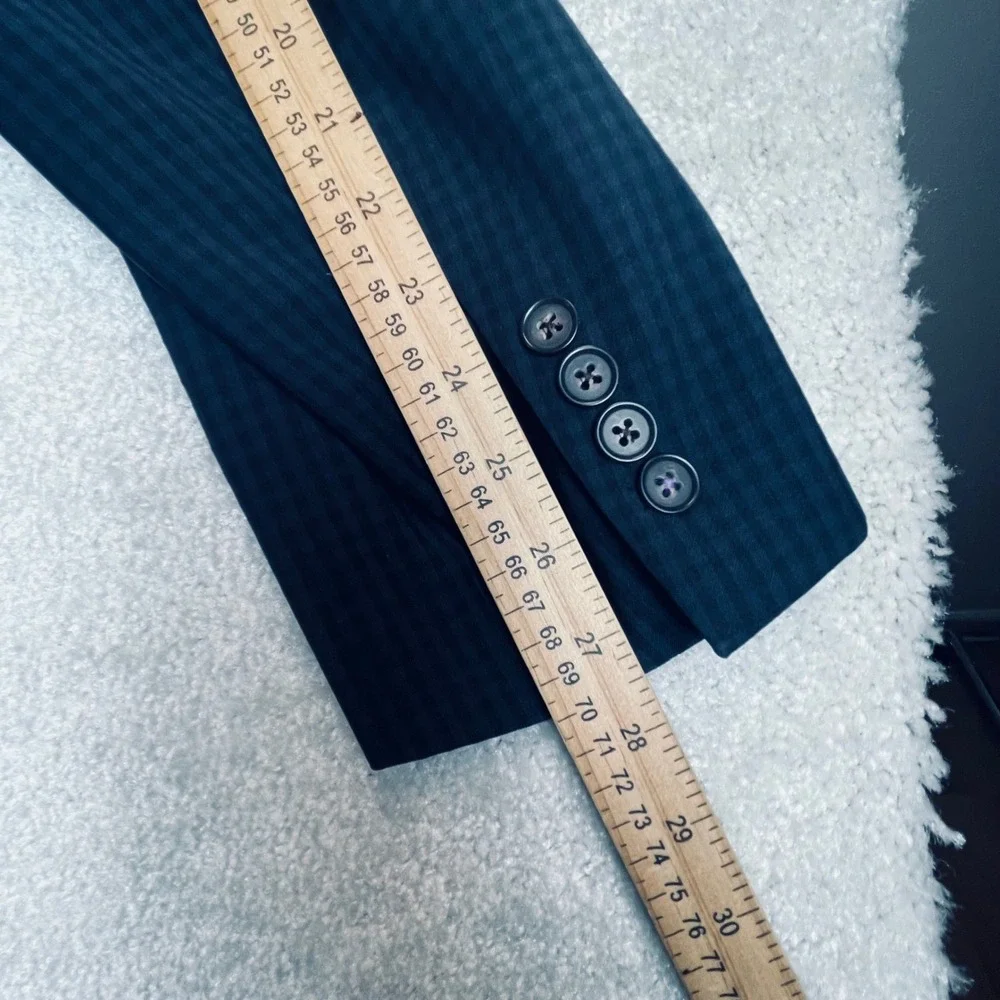 Ted Baker Endurance Men 48L Wool Blazer Jim SPJ Blue Gingham Check Jacket Canada
